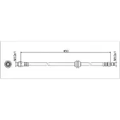 METZGER Bremsschlauch GREENPARTS 4111775