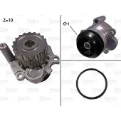 Valeo Wasserpumpe [Hersteller-Nr. 506533] für Audi, Seat, Skoda, VW