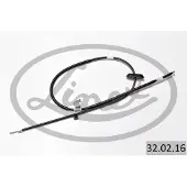 Linex Seilzug, Feststellbremse 32.02.16 Links