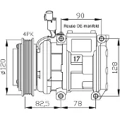 NRF Klimakompressor 32449