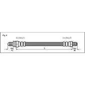 METZGER Bremsschlauch 4112518
