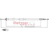 METZGER Handbremsseil Seilzug Feststellbremse für FIAT PANDA (169) Hinten Rechts 12.0726