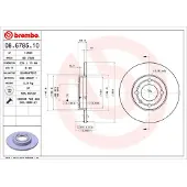 Brembo Bremsscheibe 08.6785.10