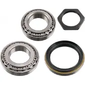 FEBI BILSTEIN Radlagersatz Vorne Links Vorne Rechts für NISSAN Patrol GR V SUV (Y61) Kegelrollenlager 73 85mm 173687