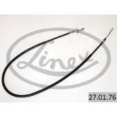 Linex Handbremsseil Bremsseil 27.01.76 Rechts passend für MERCEDES-BENZ SPRINTER 3-t Kasten (903) 1565/1390mm