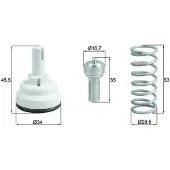 MAHLE ORIGINAL Thermostat, Kühlmittel TX 182 87D