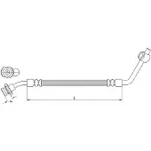 METZGER Bremsschlauch 4112533