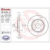 Brembo Bremsscheibe 08n12311 305mm 12mm für CHRYSLER DODGE FIAT VW
