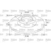 Valeo Bremsscheibe COATED 675413