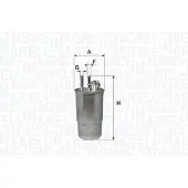 MAGNETI MARELLI Kraftstofffilter 153071760220