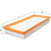 MAHLE ORIGINAL Luftfilter MAHLE LX 4205