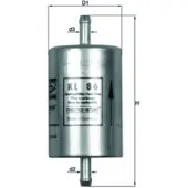 MAHLE ORIGINAL Kraftstofffilter MAHLE KL 86