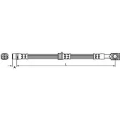 METZGER Bremsschlauch 4110314