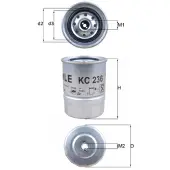 Knecht Kraftstofffilter MAHLE KC 236