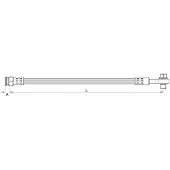METZGER Bremsschlauch 4111619