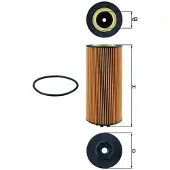 MAHLE ORIGINAL Ölfilter OX 987D