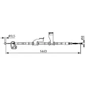 Bosch Seilzug, Feststellbremse 1 987 482 836