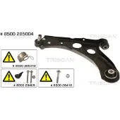 TRISCAN 8500 285004 Querlenker für OPEL Corsa F passend für PEUGEOT 208 II Schrägheck (UB, UP, UW, UJ) für VAUXHALL Corsa Mk5 (F)