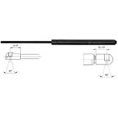 METZGER 2110271 Gasfeder Heckklappendämpfer für VOLVO XC90 I (275) 469mm