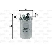 Valeo Kraftstofffilter [Hersteller-Nr. 587515] für VW, Audi, Skoda