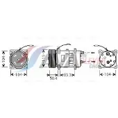 Ava Cooling Kompressor, Klimaanlage UVAK058