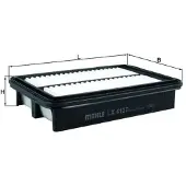 MAHLE ORIGINAL Luftfilter LX 4137