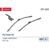 Denso Flat Scheibenwischer Vorne für SEAT Ibiza IV Schrägheck (6J5, 6P1) Rahmenlos