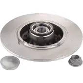 SNR Bremsscheibe KF155.131U hinten, voll, 1 Stück