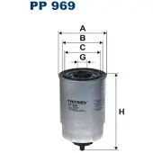 FILTRON Kraftstofffilter PP 969