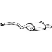 Bosal Hinterer Schalldämpfer 105-065