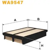 WIX FILTERS Luftfilter WA9547