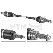SNR NTN DK80.002 Antriebswelle Hinten Rechts Hinten Links für LAND ROVER Range Rover Evoque (L538) für VW PASSAT Variant (3A5, 35I)