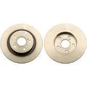 TRW Bremsscheibe DF6324 hinten, voll, 1 Stück
