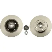 TRW Bremsscheibe DF4274BS hinten, voll, 1 Stück