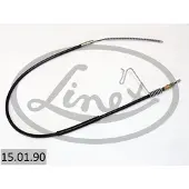Linex Handbremsseil 15.01.90 Rechts für FORD TRANSIT Bus (FD, FB, FS, FZ, FC) 1260/967mm