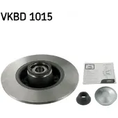 Skf Bremsscheibe VKBD 1015 hinten, voll, 1 Stück