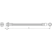 METZGER Bremsschlauch 4111549