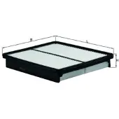 Knecht Luftfilter MAHLE LX 2957
