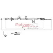 METZGER Seilzug, Feststellbremse 17.6027