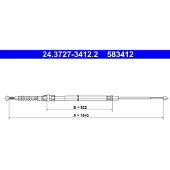 Ate 24.3727-3412.2 Seilzug, Feststellbremse