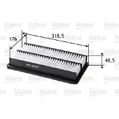 Valeo Luftfilter 585147