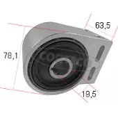 CORTECO Lagerung, Lenker [Hersteller-Nr. 49403100] für Vauxhall, Opel