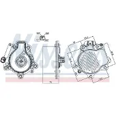 Nissens Wasserpumpe 832147