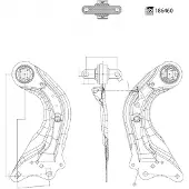 FEBI BILSTEIN Bilstein Lenker, Radaufhängung 186460