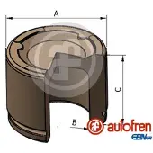 AUTOFREN SEINSA Kolben, Bremssattel D025593