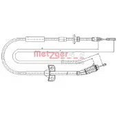 METZGER Seilzug, Feststellbremse [Hersteller-Nr. 10.8185] für Volvo