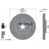 Textar Bremsscheibe 92337005, 1 Stück