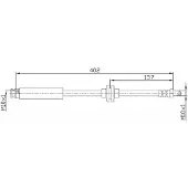 METZGER Bremsschlauch 4110108