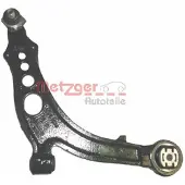 METZGER 58035502 Querlenker Vorne Rechts für LANCIA YPSILON (843) für FIAT Idea (350)