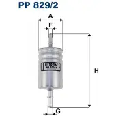 FILTRON Kraftstofffilter PP 829/2